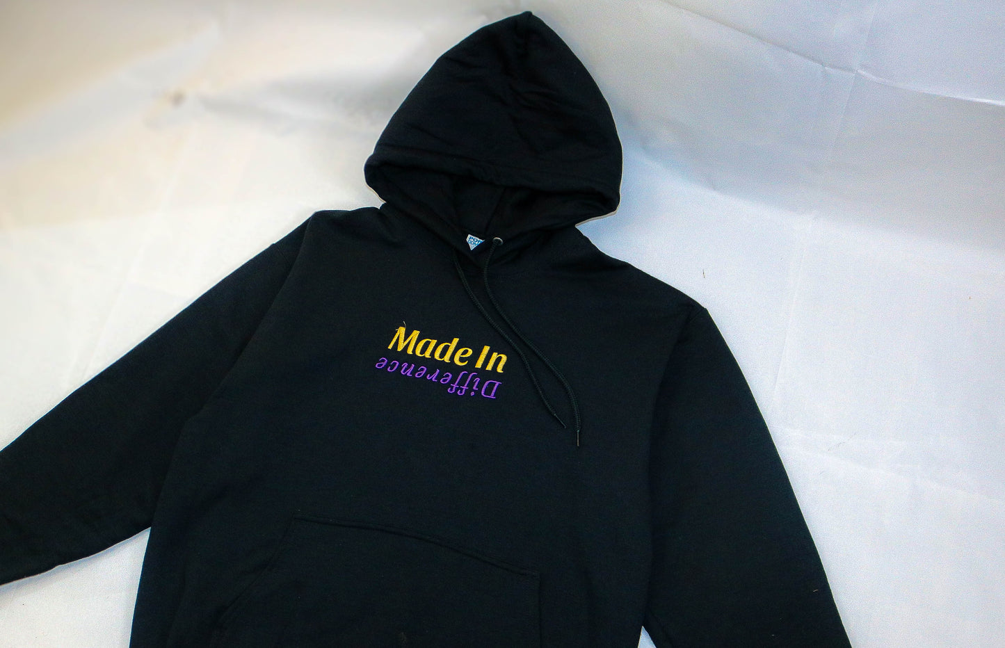 "Made In Difference" Embroidered Hoodie