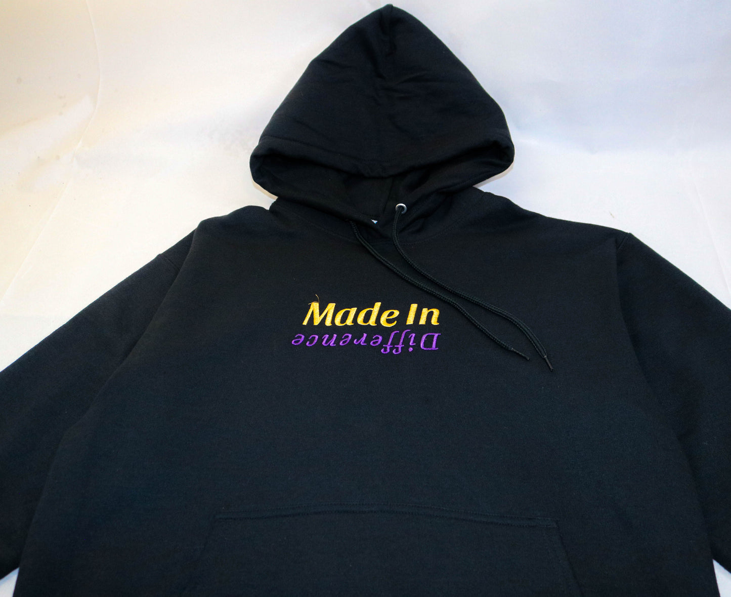 "Made In Difference" Embroidered Hoodie