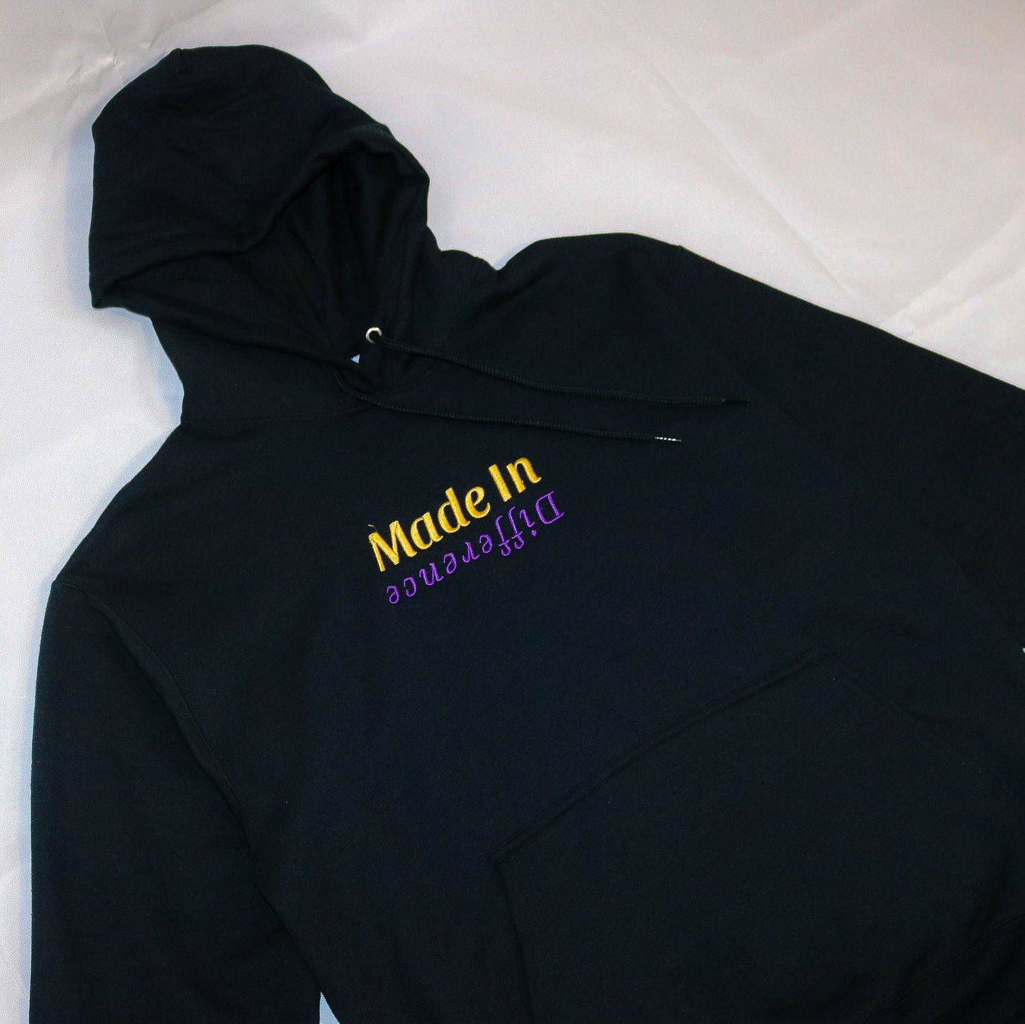 "Made In Difference" Embroidered Hoodie