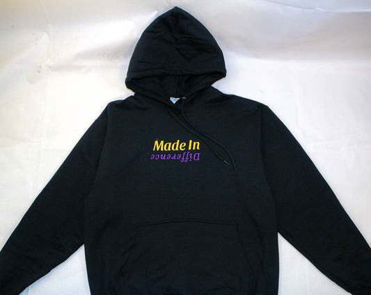 "Made In Difference" Embroidered Hoodie