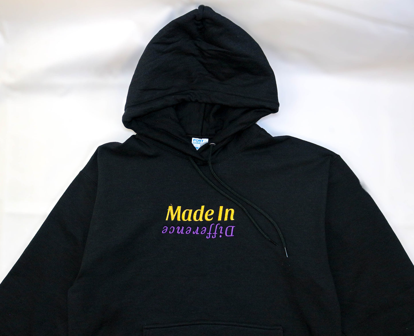 "Made In Difference" Embroidered Hoodie